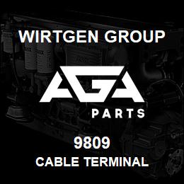 9809 Wirtgen Group CABLE TERMINAL | AGA Parts