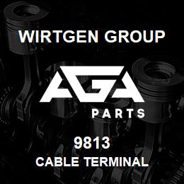9813 Wirtgen Group CABLE TERMINAL | AGA Parts