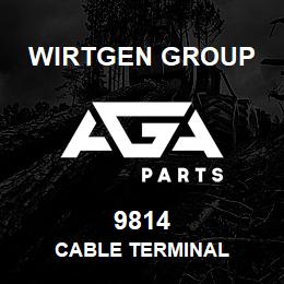 9814 Wirtgen Group CABLE TERMINAL | AGA Parts