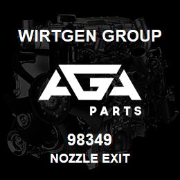 98349 Wirtgen Group NOZZLE EXIT | AGA Parts