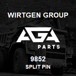 9852 Wirtgen Group SPLIT PIN | AGA Parts