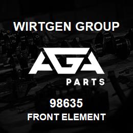 98635 Wirtgen Group FRONT ELEMENT | AGA Parts