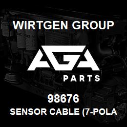 98676 Wirtgen Group SENSOR CABLE (7-POLAR) 24V | AGA Parts
