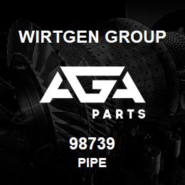 98739 Wirtgen Group PIPE | AGA Parts