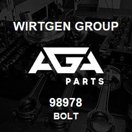 98978 Wirtgen Group BOLT | AGA Parts