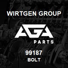 99187 Wirtgen Group BOLT | AGA Parts