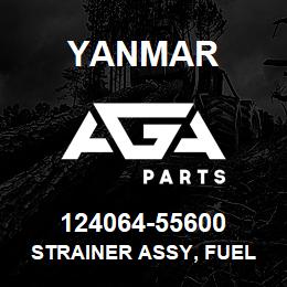 124064-55600 Yanmar STRAINER ASSY, FUEL | AGA Parts