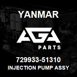 729933-51310 Yanmar INJECTION PUMP ASSY | AGA Parts