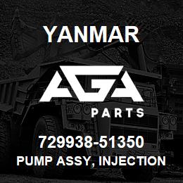 729938-51350 Yanmar PUMP ASSY, INJECTION | AGA Parts