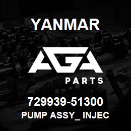 729939-51300 Yanmar PUMP ASSY_ INJEC | AGA Parts