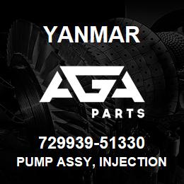 729939-51330 Yanmar PUMP ASSY, INJECTION | AGA Parts