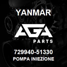 729940-51330 Yanmar POMPA INIEZIONE | AGA Parts