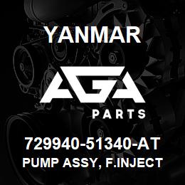 729940-51340-AT Yanmar PUMP ASSY, F.INJECT | AGA Parts