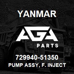 729940-51350 Yanmar pump assy, f. inject | AGA Parts