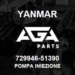 729946-51390 Yanmar POMPA INIEZIONE | AGA Parts