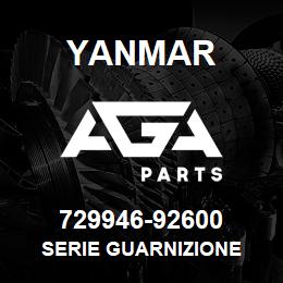 729946-92600 Yanmar SERIE GUARNIZIONE | AGA Parts