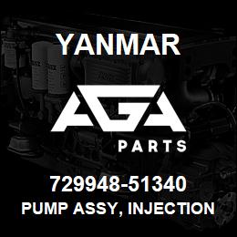 729948-51340 Yanmar PUMP ASSY, INJECTION | AGA Parts