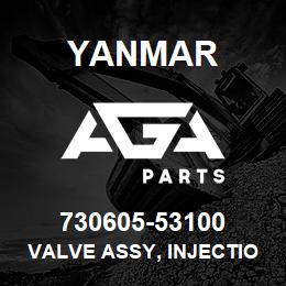 730605-53100 Yanmar valve assy, injection | AGA Parts