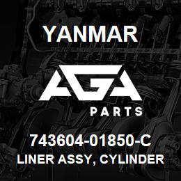 743604-01850-C Yanmar LINER ASSY, CYLINDER | AGA Parts