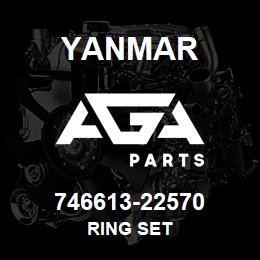 746613-22570 Yanmar ring set | AGA Parts