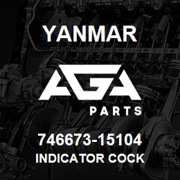 746673-15104 Yanmar INDICATOR COCK | AGA Parts