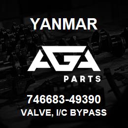 746683-49390 Yanmar valve, I/C bypass | AGA Parts