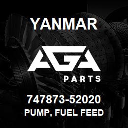 747873-52020 Yanmar pump, fuel feed | AGA Parts