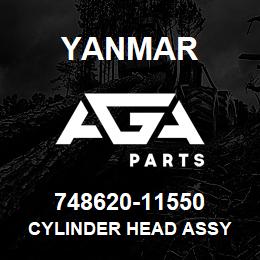 748620-11550 Yanmar CYLINDER HEAD ASSY | AGA Parts