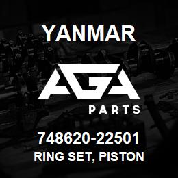 748620-22501 Yanmar RING SET, PISTON | AGA Parts