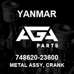 748620-23600 Yanmar METAL ASSY, CRANK | AGA Parts