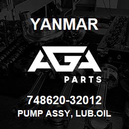 748620-32012 Yanmar PUMP ASSY, LUB.OIL | AGA Parts