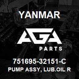 751695-32151-C Yanmar PUMP ASSY, LUB.OIL R | AGA Parts