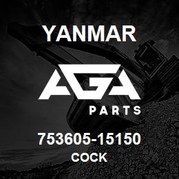 753605-15150 Yanmar cock | AGA Parts