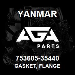 753605-35440 Yanmar gasket, flange | AGA Parts