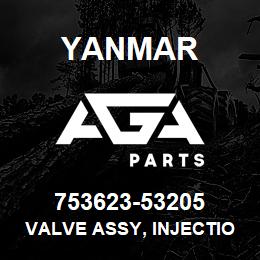 753623-53205 Yanmar valve assy, injection | AGA Parts