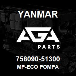 758090-51300 Yanmar MP-ECO POMPA | AGA Parts