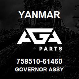 758510-61460 Yanmar governor assy | AGA Parts