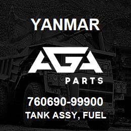 760690-99900 Yanmar TANK ASSY, FUEL | AGA Parts