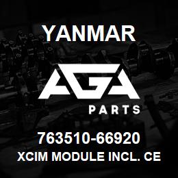 763510-66920 Yanmar XCIM Module incl. CE42600 Harness for Dual Mech | AGA Parts