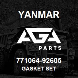 771064-92605 Yanmar gasket set | AGA Parts