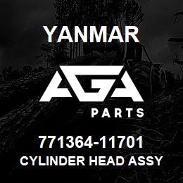 771364-11701 Yanmar cylinder head assy | AGA Parts