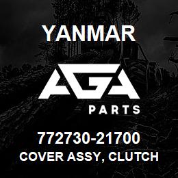 772730-21700 Yanmar COVER ASSY, CLUTCH | AGA Parts