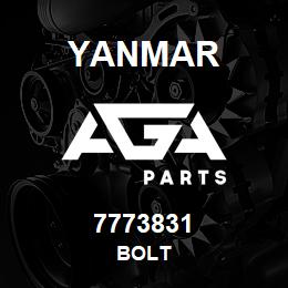 7773831 Yanmar BOLT | AGA Parts