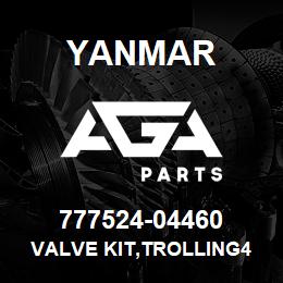 777524-04460 Yanmar VALVE KIT,TROLLING4 | AGA Parts