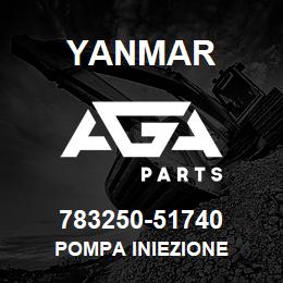 783250-51740 Yanmar POMPA INIEZIONE | AGA Parts