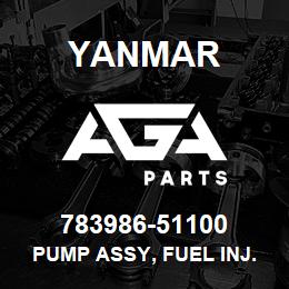 783986-51100 Yanmar pump assy, fuel inj. | AGA Parts