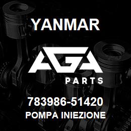 783986-51420 Yanmar POMPA INIEZIONE | AGA Parts