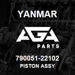 790051-22102 Yanmar piston assy | AGA Parts