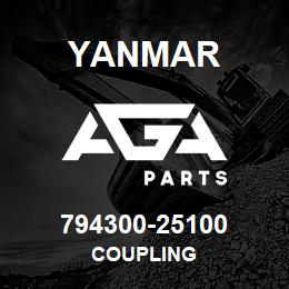 794300-25100 Yanmar COUPLING | AGA Parts