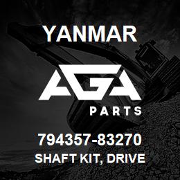 794357-83270 Yanmar shaft kit, drive | AGA Parts